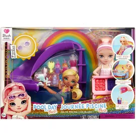 MGA Entertainment Rainbow High Little Compact Playset- Swim