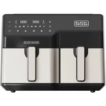Black & Decker Doppelkorb-Fritteuse 9L BXAF9000E Schwarz