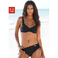 LASCANA Bügel-Bikini Damen Schwarz 42 Cup C