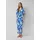 s.Oliver 7/8-Hose Strukturierte Culotte Blau 46