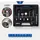 BRILLIANT TOOLS Mini Druckluft-Stabschleifer-Satz 15-tlg.