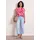 STREET ONE Damen Shirt mit Knopfleiste und Print - 38