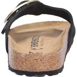 Birkenstock Madrid Big Buckle Nubukleder schwarz 36