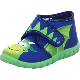 Fischer Markenschuh Hausstiefel Blau 25