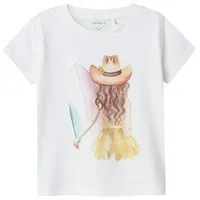 NAME IT T-Shirt Nmfhattie Bright White, 98