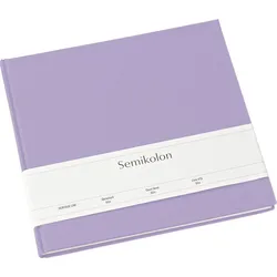 Semikolon Slim Gästebuch, lila