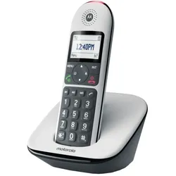 Motorola S1203 3x DECT-Telefone S12, Anrufsperre, Nicht-Stören, Freisprechen, 50 Kontakte