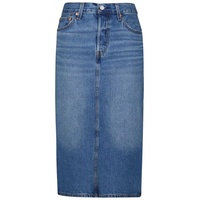 Levis Levi's® Cordrock »Side Slit Skirt«, blau