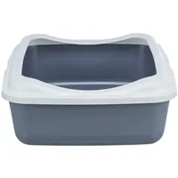 Trixie Katzentoilette Classic Offen Lila/Weiß
