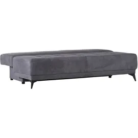 GUTMANN FACTORY Schlafsofa GUTMANN FACTORY, grau, B:195cm H:77cm T:100cm, 100% Polyester, Sofas, Schlafsofa