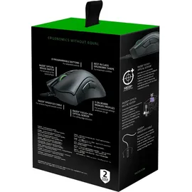 Razer DeathAdder V2 Gaming Maus schwarz (RZ01-03210100-R3M1)