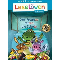 LOEWE VERLAG 978-3-7432-1437-8 Leselöwen 2. Klasse - Drei Freunde retten die Schule