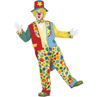 Guirca - Clown-Kostüm für Erwachsene, Einheitsgröße, 84368