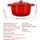 Vevor Dutch Oven 5,68 l Gusseisen rot