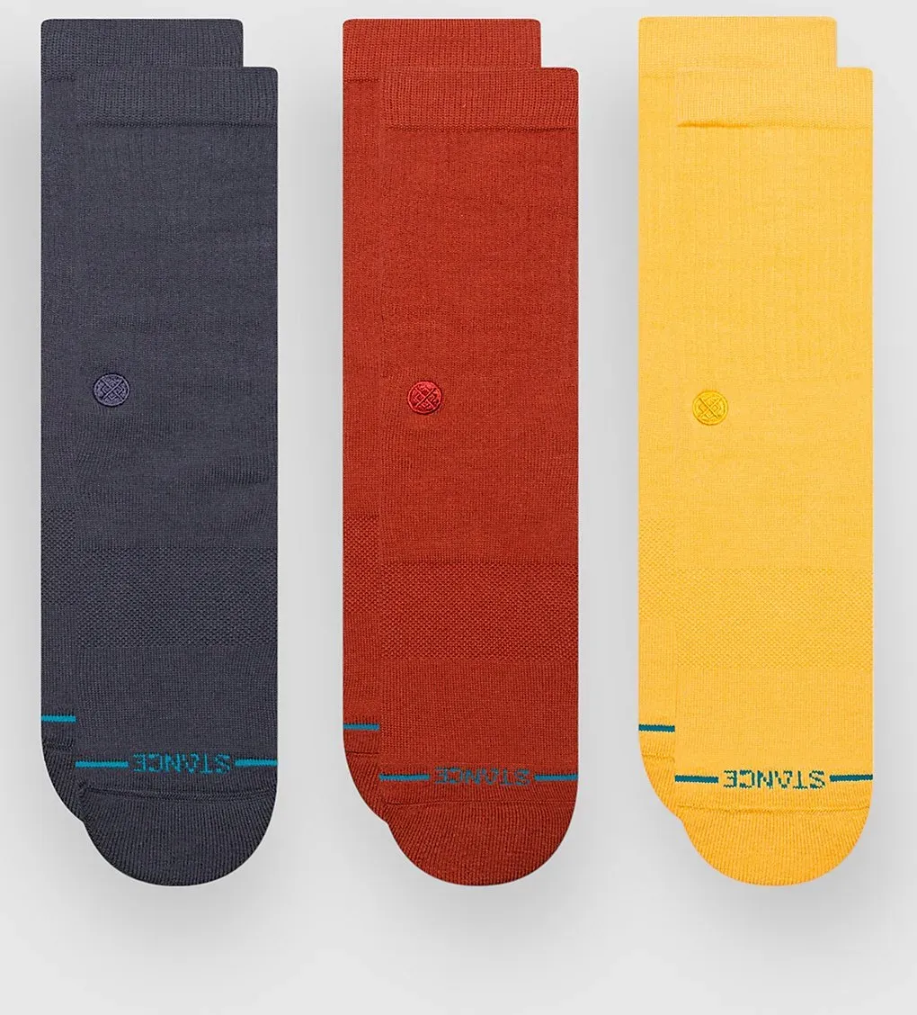 Stance Icon 3 Pack Socken navy Gr. M