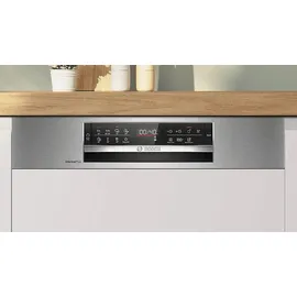 Bosch Serie 6 SMI6ECS12E Einbau-Geschirrspüler (teilintegrierbar, 598 mm breit, Edelstahl)