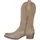 VAN HILL Damen Cowboystiefel in Khaki Velours