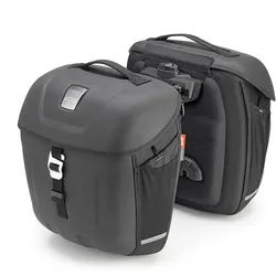 GIVI Metro-T Multilock Satteltaschen Set, schwarz für Männer