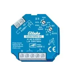 Eltako 61100801 Universal-Dimmschalter, Power MOSFET bis 400W EUD61NPN-UC