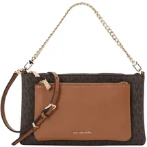 Michael Kors Jet Set Umhängetasche Kunstleder Brown