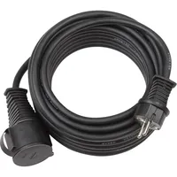 Brennenstuhl Baustellen-Verlängerungskabel IP44 25 m schwarz H07RN-F 3G1,5