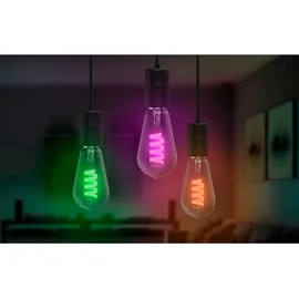 Hama smarte LED-Lampe E27 dimmbar, RGBW, 470 lm, 4,9 W)