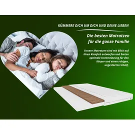 marpur TOP5 Matratzentopper Kokosauflage 200 x 200 cm mehrfarbig