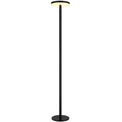 LED Solarleuchte Außenleuchte Stehlampe IP54 Touch-Dimmer USB Akku H 145 cm