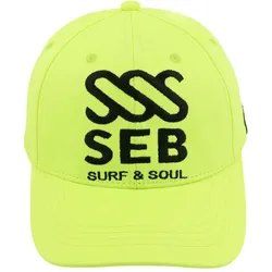 SEB Cap Neongelb  / Baseball Cap - Neon Gelb - Unisex - Schirmmütze EINHEITSGRÖSSE