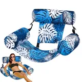 Pool-Schwimmkörper,Aufblasbare Pool-Hängematte | Wasserhängematte Schwimmender Lounge-Sessel,Für Frauen und Männer Sommer Urlaub Reisen Hotels Resorts Strände See Outdoor Party und Aktivitäten