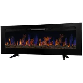 MonsterShop Elektrokamin 152cm Schwarz
