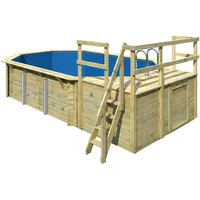 Karibu Rundpool Modell 4 Variante C 400 x 610 cm 