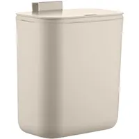 Relaxdays Küchenmülleimer 9 l Beige