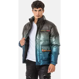 Cipo & Baxx Winterjacke blau L