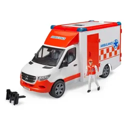 BRUDER MB Sprinter Ambulanz mit Fahrer