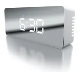 Bearware Spiegelwecker weiß