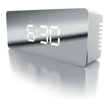 Bearware Spiegelwecker weiß