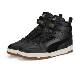 PUMA RBD Game Winterized Mid-Top Sneaker gefüttert PUMA black/PUMA black/PUMA team gold 43