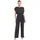 Swing Jumpsuit mit Rundhalsausschnitt, Black, 44