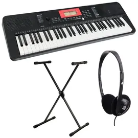 Classic Cantabile LK-290 Leuchttasten-Keyboard -Set inkl. Keyboardständer und Kopfhörer-