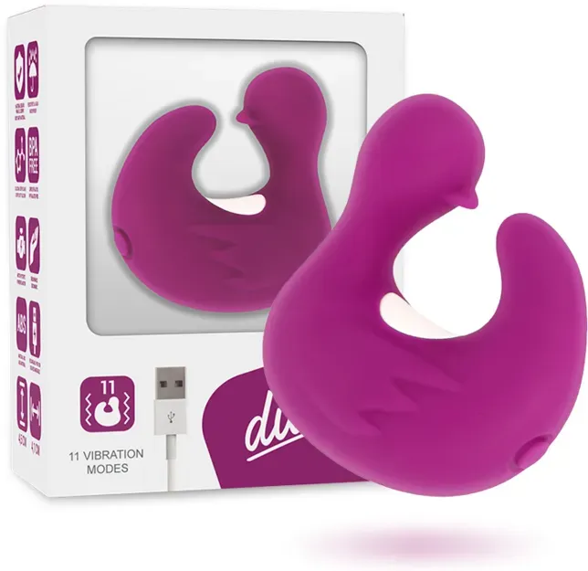 COVERME - DUCKYMANIA WIEDERAUFLADBARER SILIKON-STIMULIERENDER ENTENFUCHSCHH