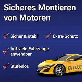 ms-point Bituxx® Motorbrücke Kotflügeltraverse Motorheber Motorhalter Motor Traverse Motor Brücke