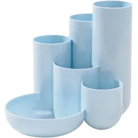 HAN CAMPUS 6 Fächer Polystyrol, pastellblau