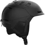 Salomon Husk Pro Mips Skihelm (Größe 53-56CM, schwarz)