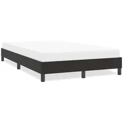 Bettgestell ohne Matratze Schwarz 120x210 cm Samt