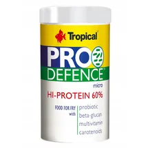 Tropical Pro Defence Mikro-Frittierfutter mit Probiotischem Protein, 60% Pulver 100 ml/60 g – Dose