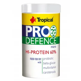 Tropical Pro Defence Mikro-Frittierfutter mit Probiotischem Protein, 60% Pulver 100 ml/60 g – Dose