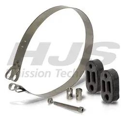 HJS Halter, Schalldämpfer Original Schalldämpferhalter wiederverwenden für PEUGEOT 1726.X9 1726.WX 1730.GN 82 22 4310