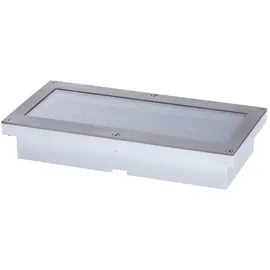Paulmann Bodeneinbauleuchte Brick Metall 200x100mm IP67 1,6W Bewegungsmelder grau