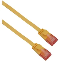 Herweck Helos ultra slim Patchkabel U/UTP Cat 6 gelb